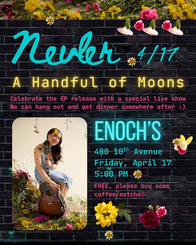 Concert flyer